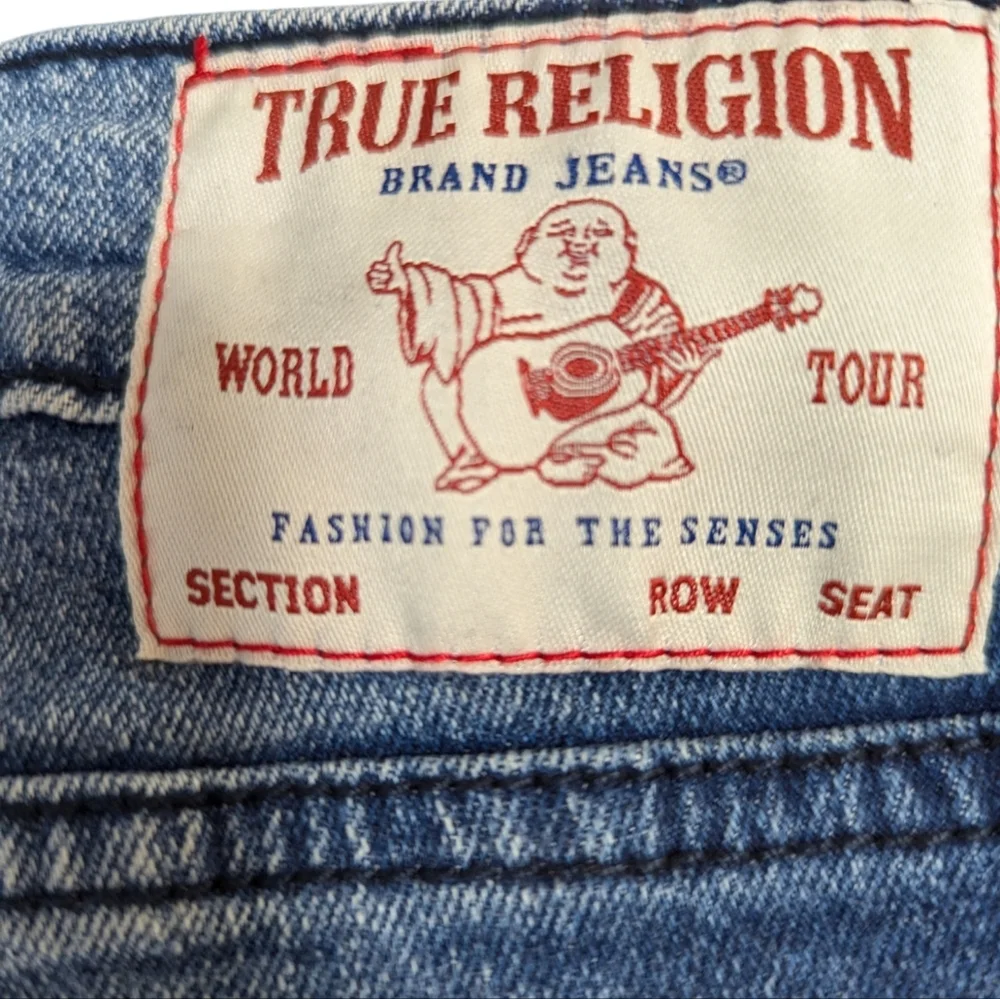 True Religion The Rocco Moto Skinny Jean...Size 40/32